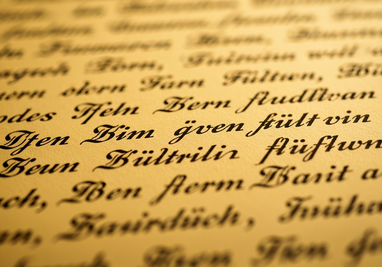Close-up of old, hard-to-read handwriting